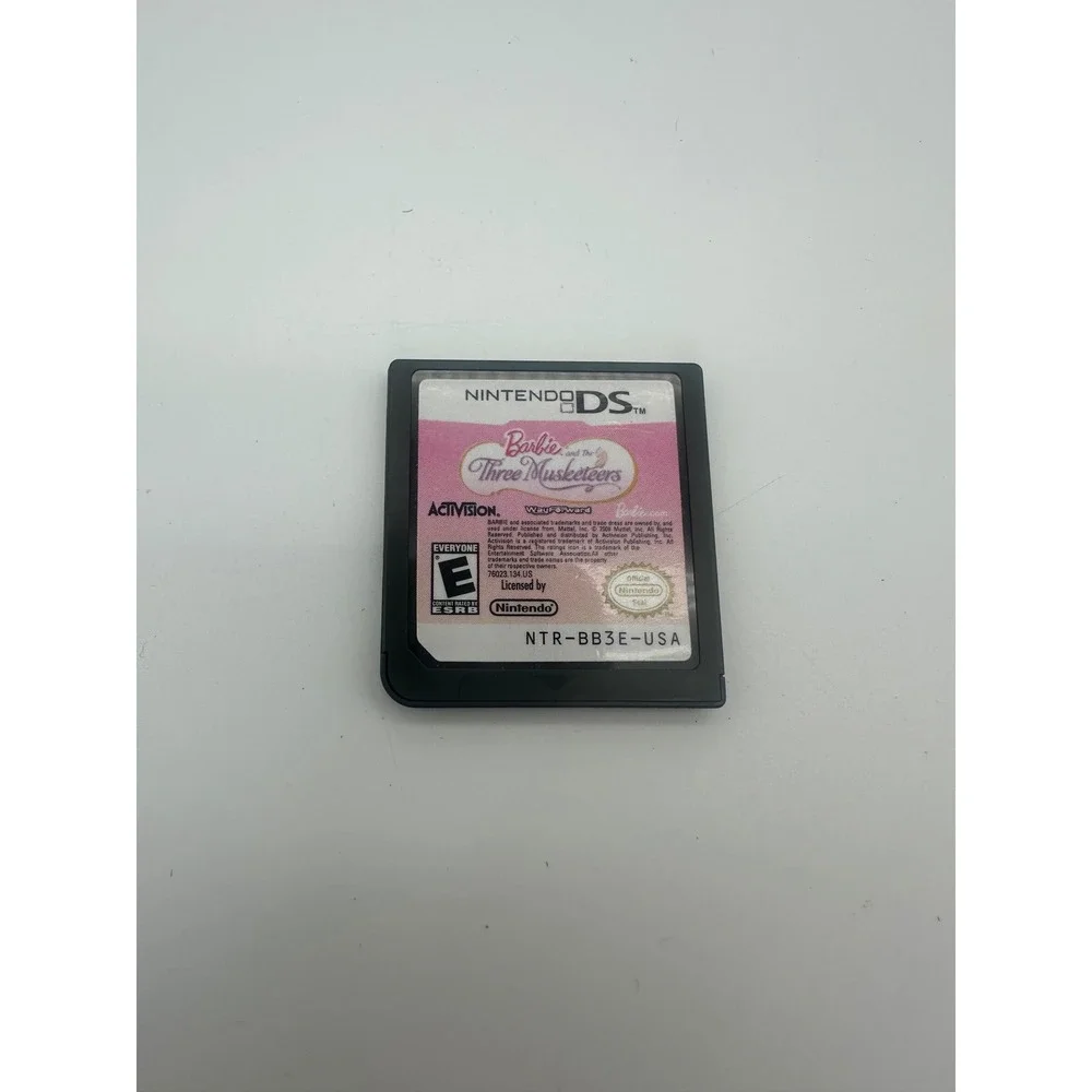 Barbie and the Three Musketeers Nintendo DS Game Cartridge NTR-BB3E-USA
